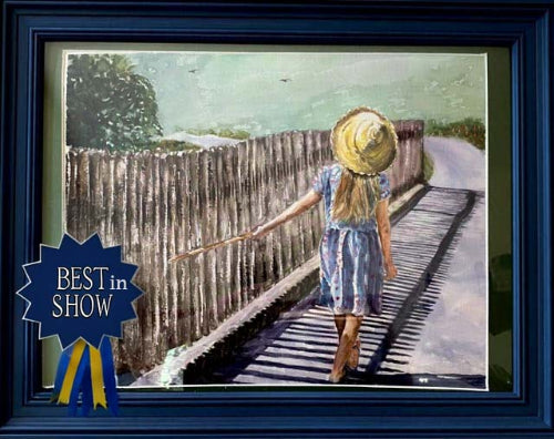 Mollys Fine Art Watercolor Painting Best in Show Summer Day