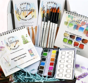 Joyful Watercolor Beginner Art Box Info Below 👇