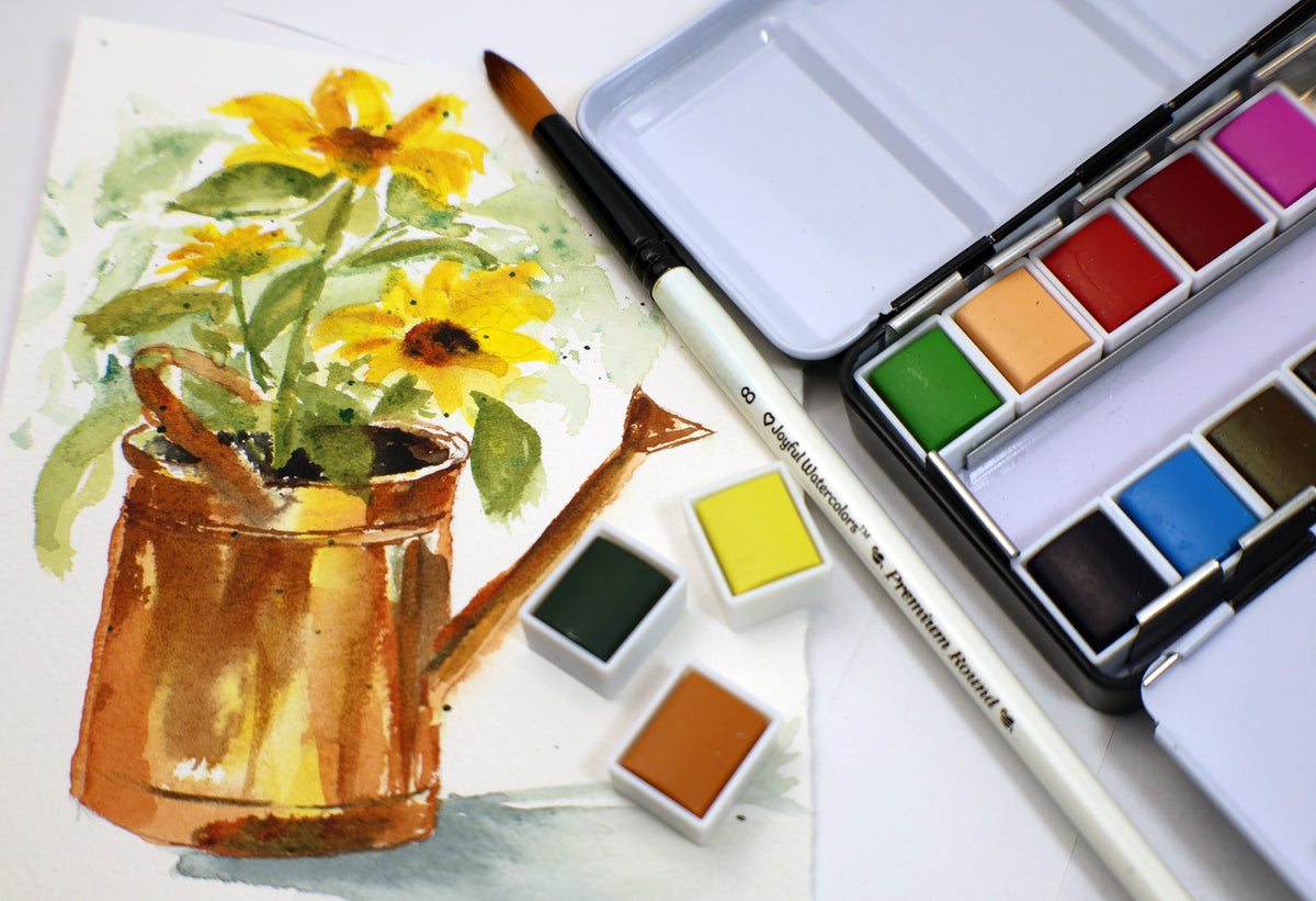 Joyful Watercolors Beginner's Art Box