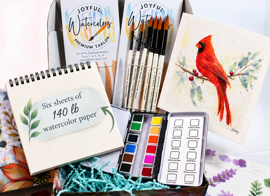 Joyful Watercolors Beginner's Art Box